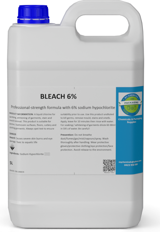 Bleach 6% 5 Lt.