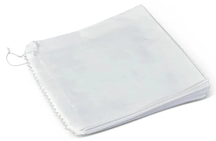 2 Square GPL White Paper Bags