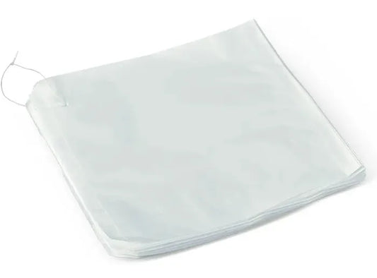 2 Square White Paper Bag