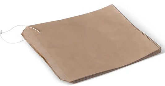3 Long Brown Paper Bags