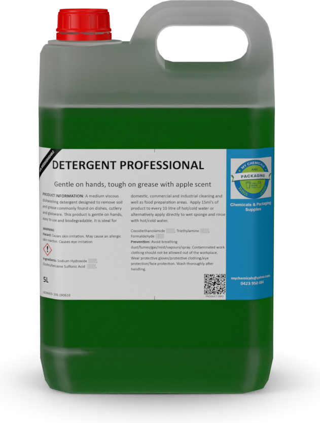 Dishwashing Liquid 5 Lt. Mint