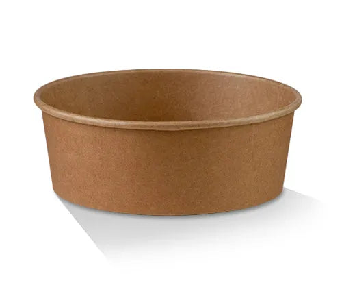 PLA Coated Kraft Salad Bowl 25oz 300pc/ctn