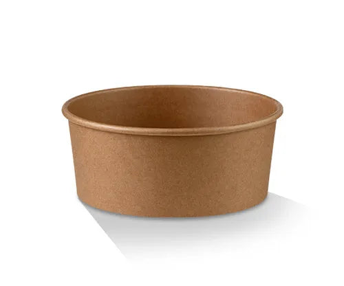 PLA Coated Kraft Salad Bowl 32oz 300pc/ctn