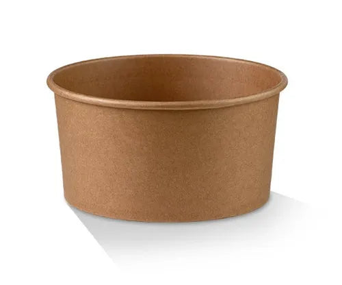 PLA Coated Kraft Salad Bowl 42oz 300pc/ctn