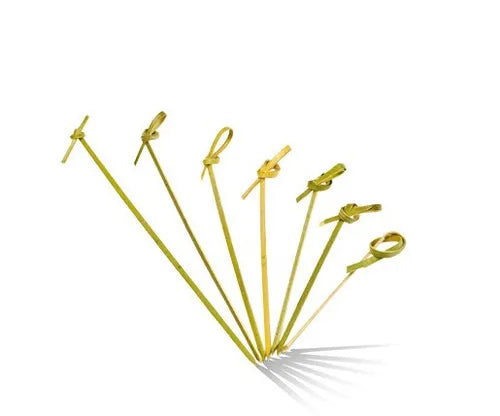 Looped Skewer Bamboo 120 mm 100pcs