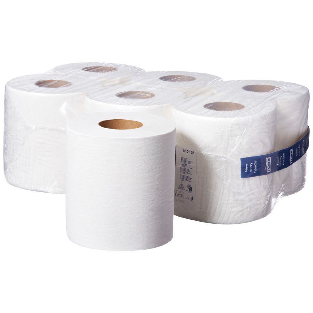 Centrefeed Roll Towels 300m 6 Rolls/CTN