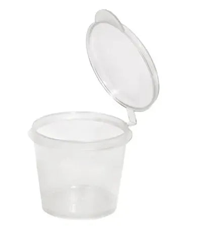 25ml PP Sauce Cup with Hinged Lid