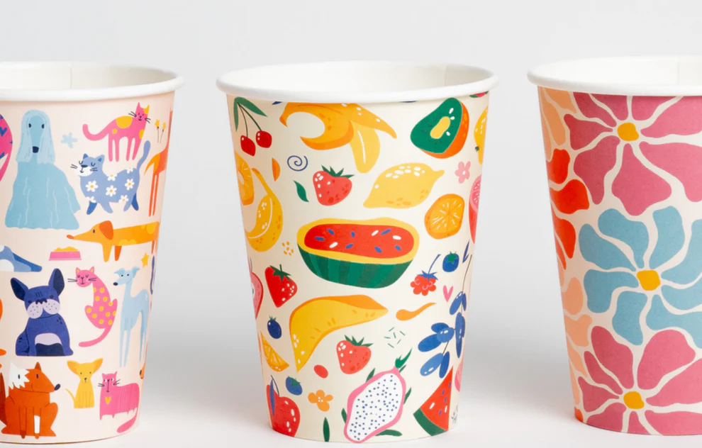 16 OZ PLA Coated SW Cup/Art Print