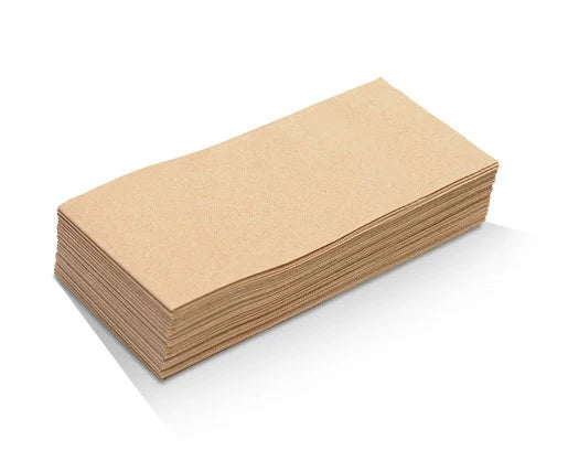 White Napkin 2ply Lunch 1/4 Fold