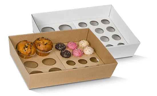 Cupcake Insert To Fit Small Tray-12 Holes 50pc/PK