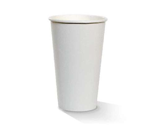 16 oz PE Coated SW Cup/Plain White
