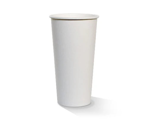 20 oz PE Coated SW Cup/Plain White