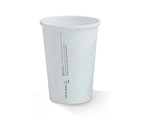 10oz PLA Coated SW Cup/Plain White