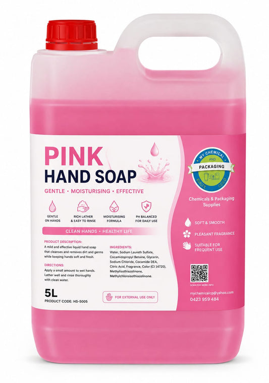 PINK Hand Soap 5Lt. Liquid