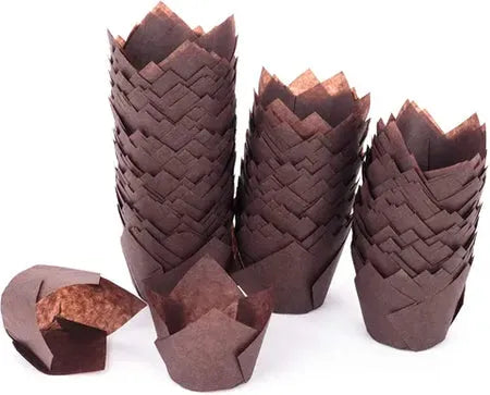 Brown Muffin Liners Regular
