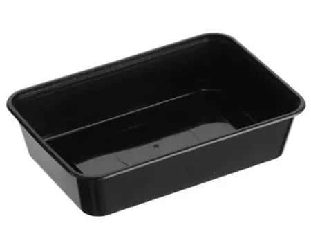 Genfac' 500ml Rectangular Container Black