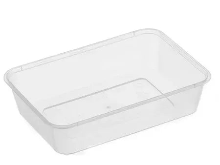 Genfac' 500ml Rectangular Container Clear