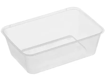 Genfac' 700ml Rectangular Container Clear