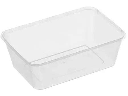 Genfac' 900ml Rectangular Container Clear