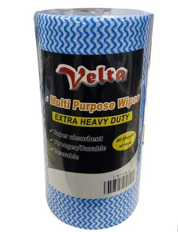 1 Roll Velta Ex-HD Wipes Blue