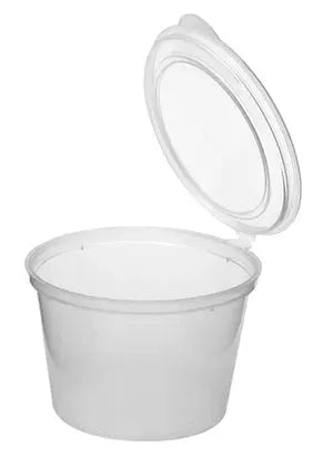 70ml PP Sauce Cup with Hinged Lid
