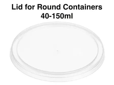 Genfac Small Round Lids 80mm